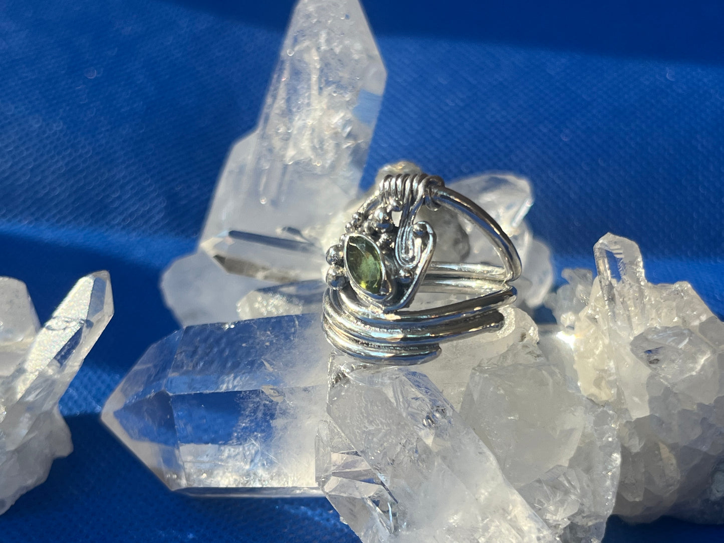 Peridot ring