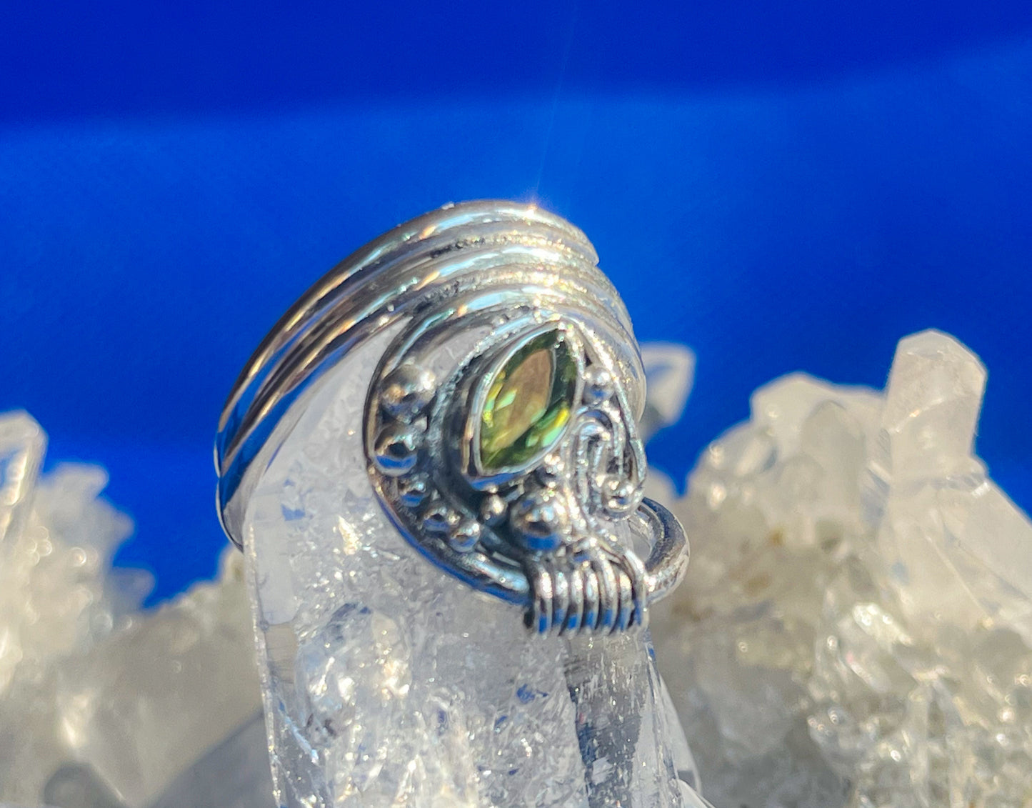 Peridot ring