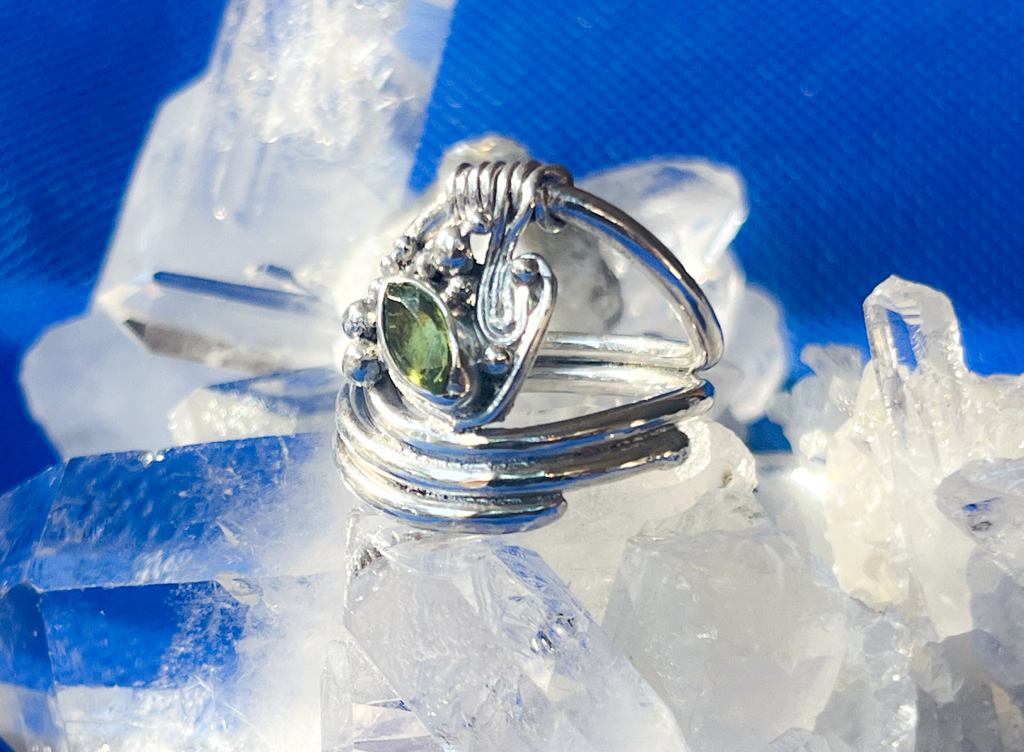 Peridot ring