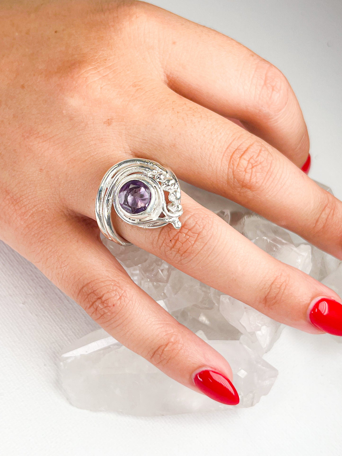 Amethyst ring