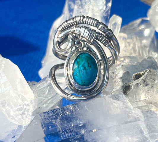 Peruvian turquoise ring