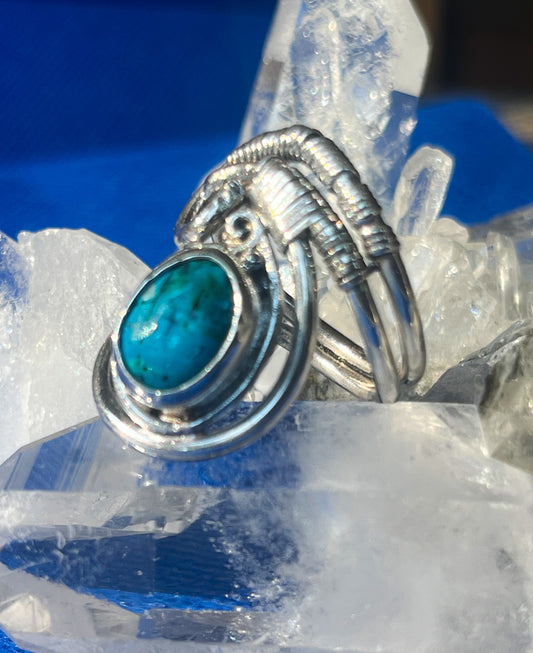 Peruvian turquoise ring